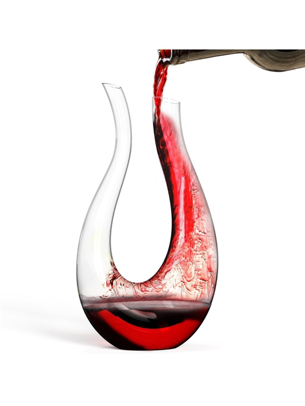Handblown Crystal Wine Decanter